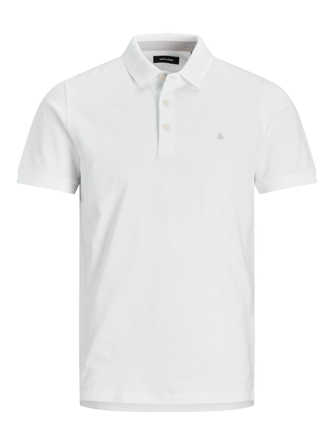 Polo manga corta blanco - JJEPAULOS POLO SS NOOS